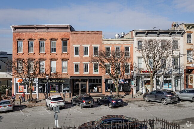 Historic buildings are in abundance in downtown Ossining.