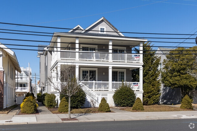 Ocean City is big for summer rentals, most homes have large decks and porches.