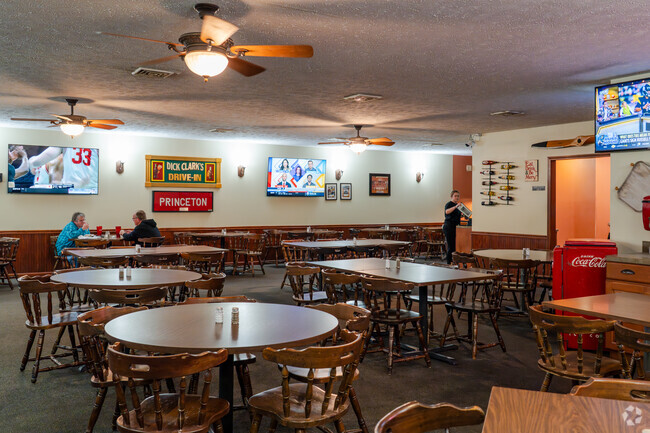 Dick Clark’s Family Restaurant serves a variety of American fare.