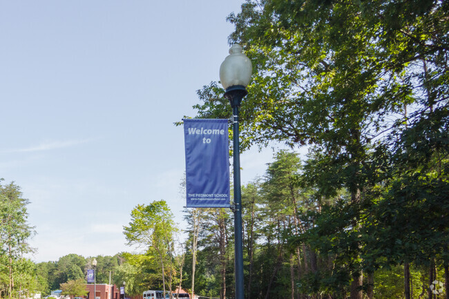 Piedmont School has school pride all around its campus.