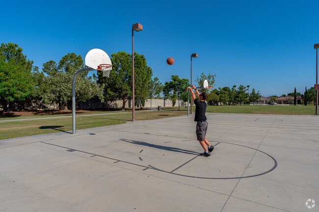 Silver Oak Park is a great place to play basketball, tennis, hang out at the splash park & more.