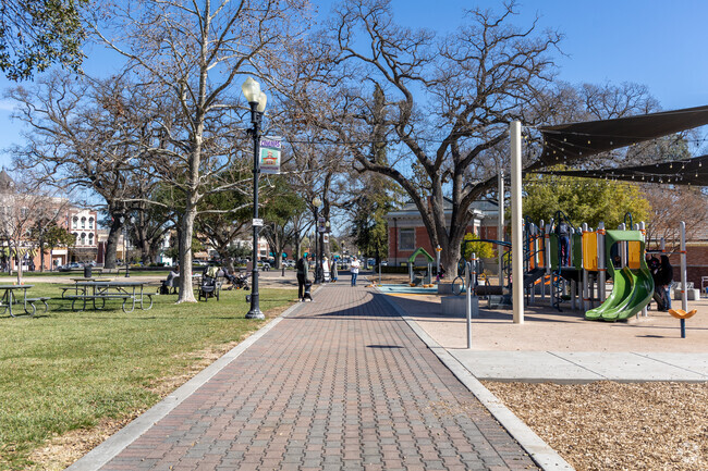 City Park is a popular spot for locals of Paso Robles on a sunny day.