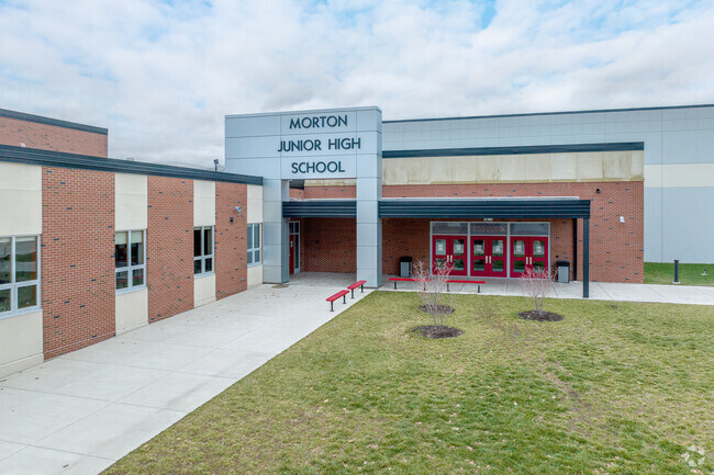 Morton Junior High School serves grades 7-8.