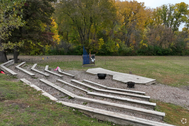Garlough Environmental Magnet also has an outdoor performance area.
