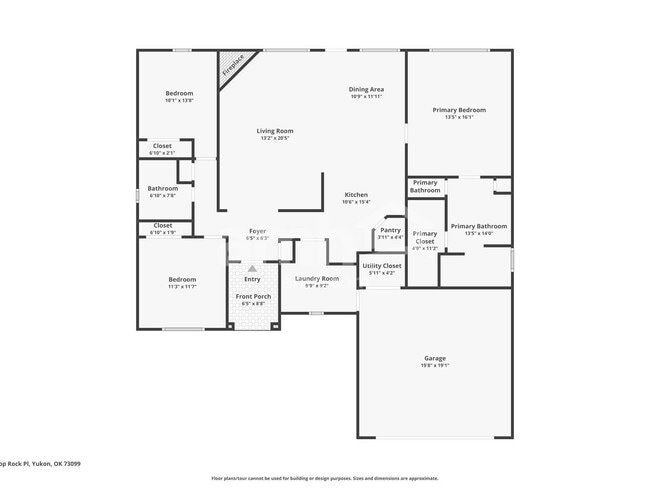 3217 Bishop Rock Place, Yukon, OK 73099 - photo 3