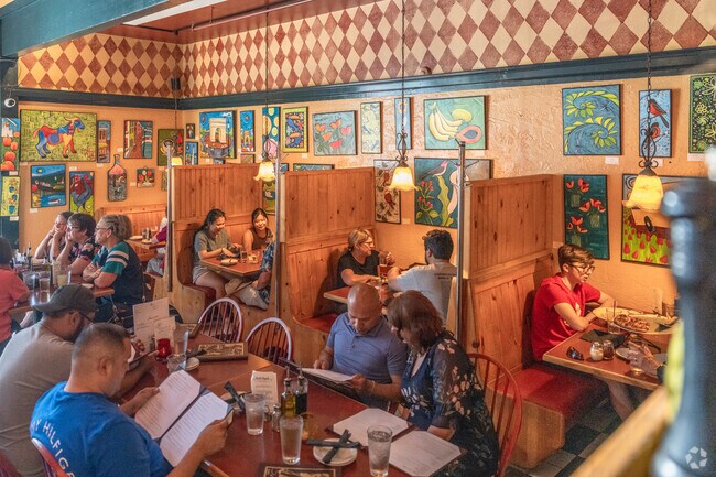 Mambo Italiano Cafe near South Bellingham has amazing food with a fun atmosphere.