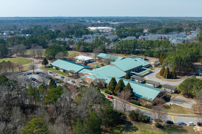 Wildwood Forest Elementary School serves over 500 students in the Raleigh, NC area.