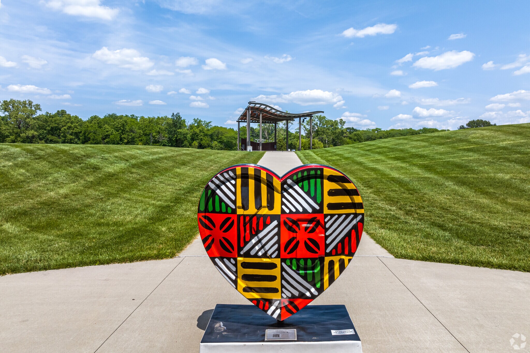 Kansas City art is prevalent throughout Grandview, MO.