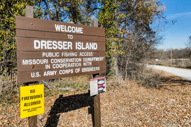 Open spaces are scattered around West Alton providing ample space for adventures.