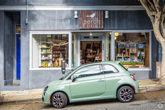 Glen Park has a number of small boutiques.