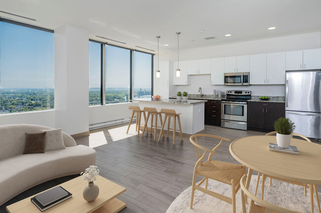 Living room and kitchen - Floorplan N