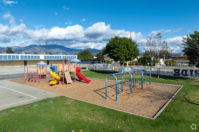 Play area at Gidley Elementary in the city of El Monte, Ca.