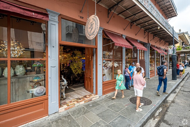 Shop in one of many antique stores along Royal St in the French Quarter.