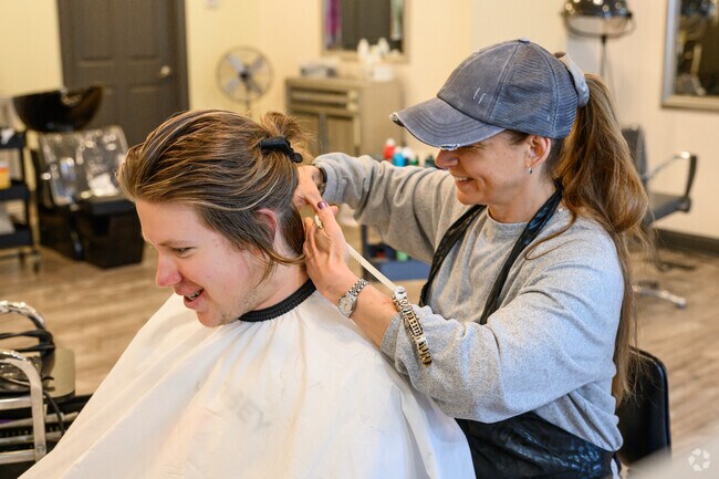 Renel has a dedicated following at R-Tist Hair Studio in Hasbrouck Heights.