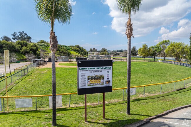 Lemon Grove Little League meets at Monterey Heights Park during summer nights in Lemon Grove.