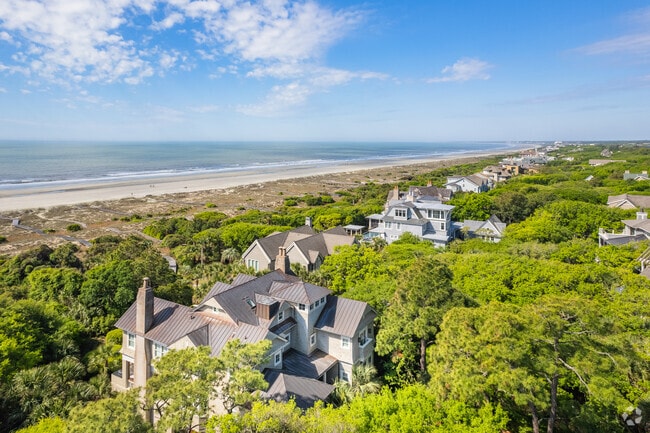 The beach is within walking distance of your home on Kiawah Island, South Carolina.