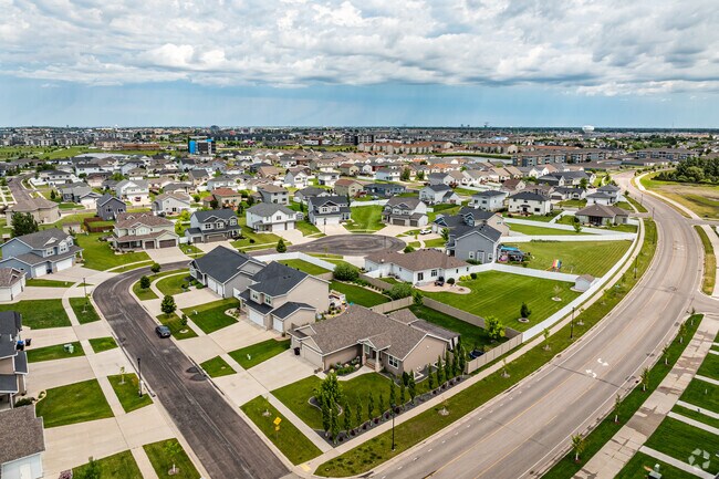 See Fargo, ND's growth through aerial views of the dynamic Brandt Crossing community.