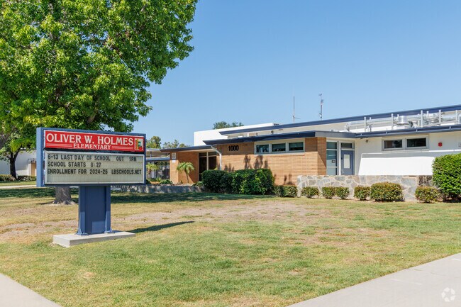 Holmes Elementary School is where young students begin their academic journey.