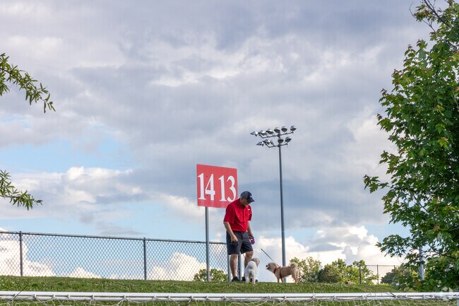 THe fields at the MeSa complex are also excellent spots for walking your pets or exercising.