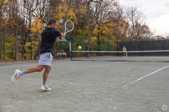 Residents of Fulton-Glenwood can practice their backhand at Oglebay Park.