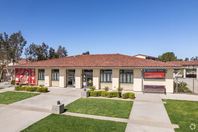 Newport Coast Elementary School welcomes students in Newport Coast, California.