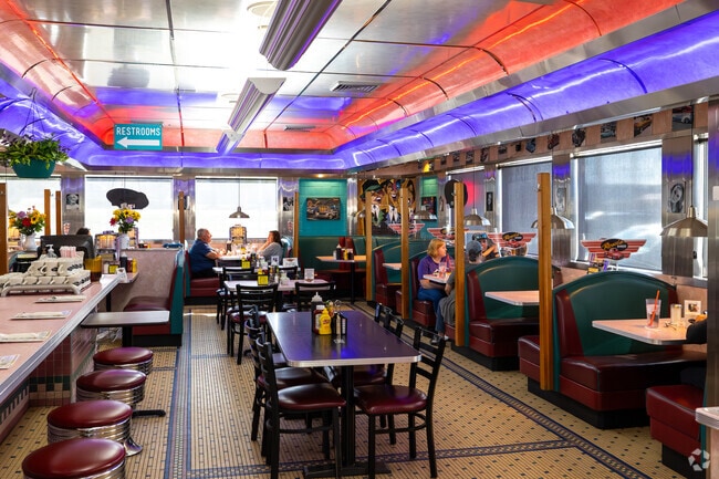Take the short trip from Fox Run to Rosie's Diner for some great breakfast.