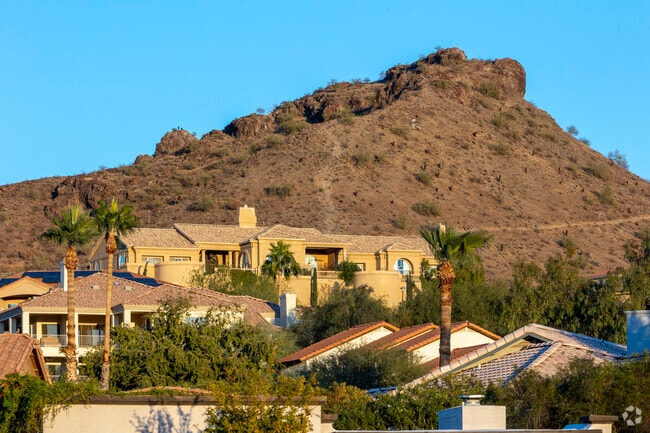 Homes in Moon Valley can have great mountain views, and quick access to hiking trails.