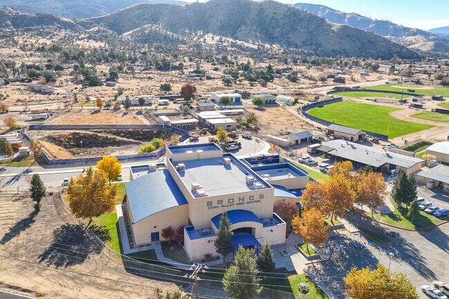 Kern Valley High School nestled in the southern mountains of Lake Isabella, CA.