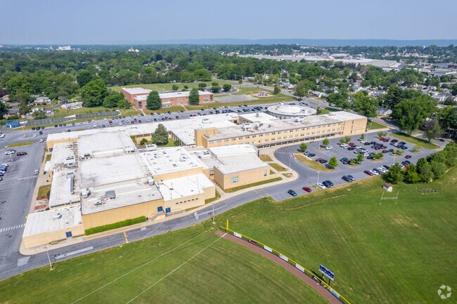 Cedar Cliff High School offers plenty of space for outdoor recreation.