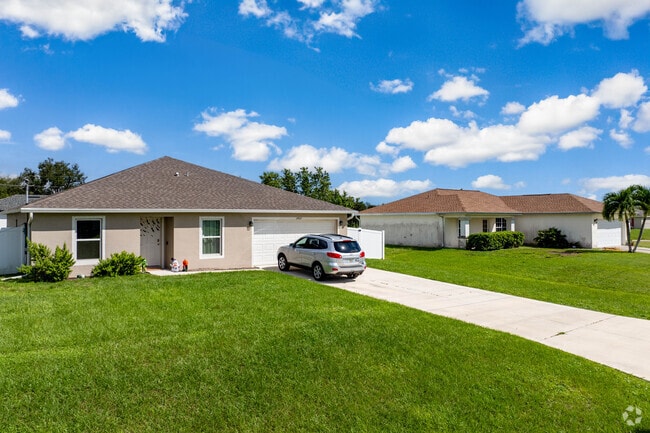 Homes in Diplomat enjoy sizable lots with ample front and back yards.