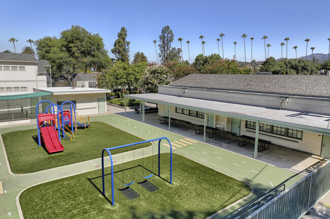 Students can enjoy the playground at recess at Arroyo Vista Elementary in South Pasadena.