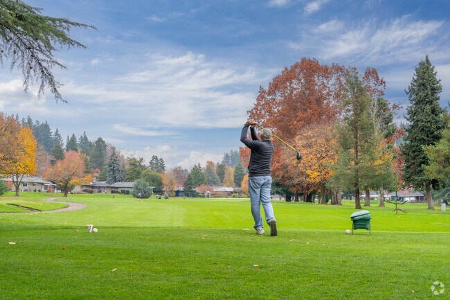 King City Golf Course offers nine holes near quiet residential streets.
