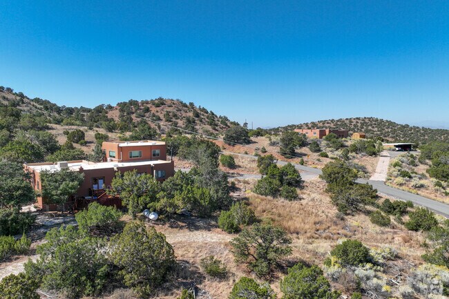 You will find a mix of dirt and paved residential roads in Sunlit Hills.