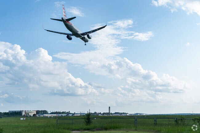 Raleigh–Durham International Airport serves Garner.