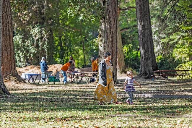 Avery Park in South Corvallis has wooded areas perfect for families who want a natural escape.