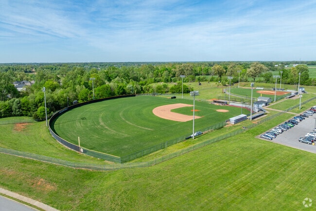 West Creek High School has a variety of sports fields for students to enjoy including baseball.