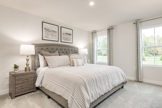 No need for stairs.. everything you need is on one level! Relax after a long day in your 1st-floor owner's suite with en-suite bathroom & walk-in closet. Visit today to tour our model home.