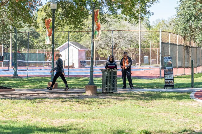 Stevenson Park is a popular place for residents of Friendswood to exercise.