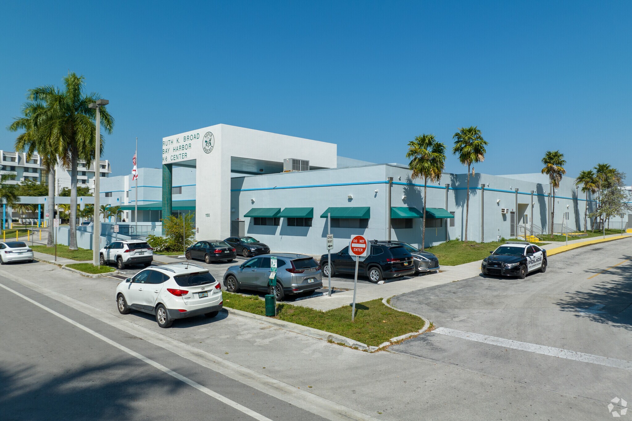 Ruth K. Broad Bay Harbour K-8 Center is the choice school for Surfside residents.