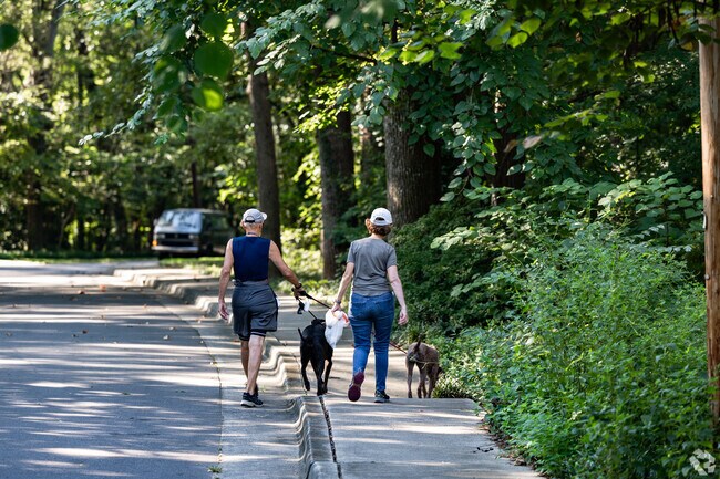 Residents of Shamrock enjoy the quiet and safe streets and sidewalks.