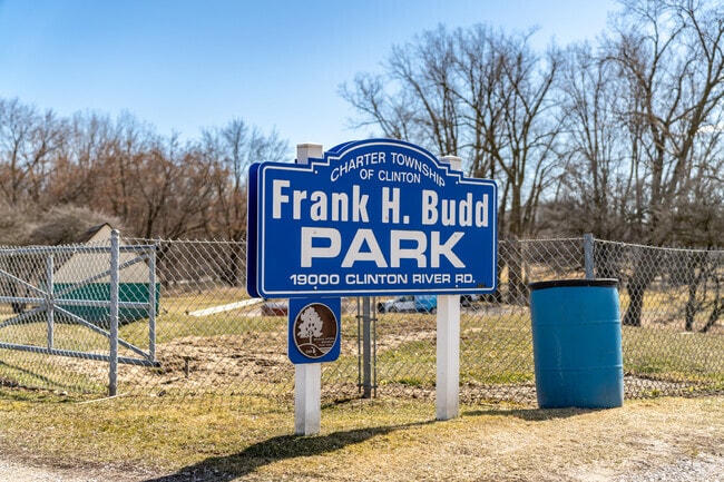 Frank H. Budd Park signage