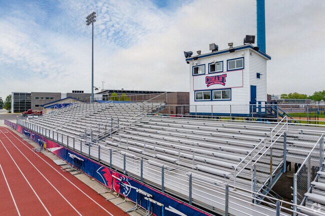Cheer on the Conant Cougars at the James B. Conant football field.