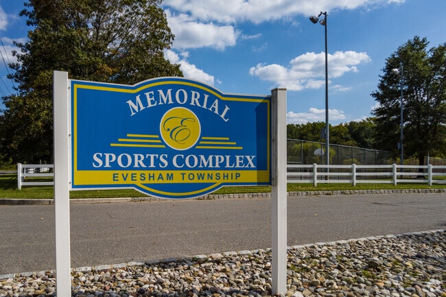 Memorial Sports complex located in Evesham, NJ.
