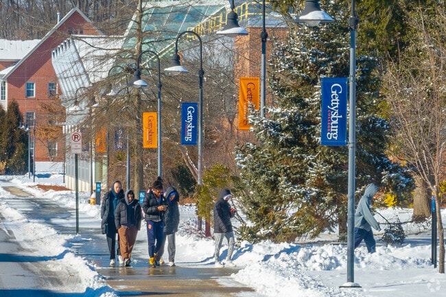 Gettysburg College is a private, liberal arts school with an enrollment of roughly 2,500.