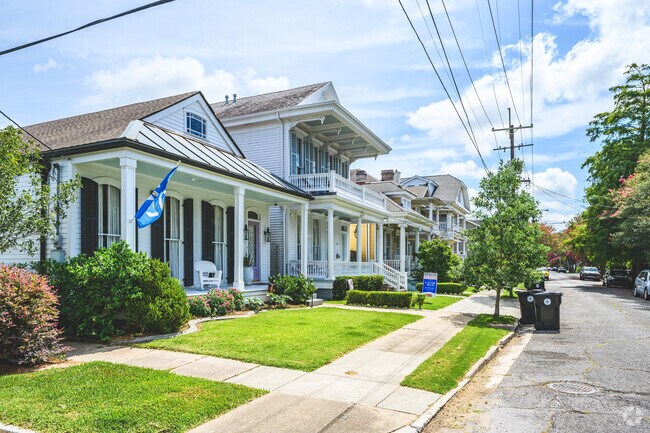 The Freret neighborhood boasts a mix of different home styles.
