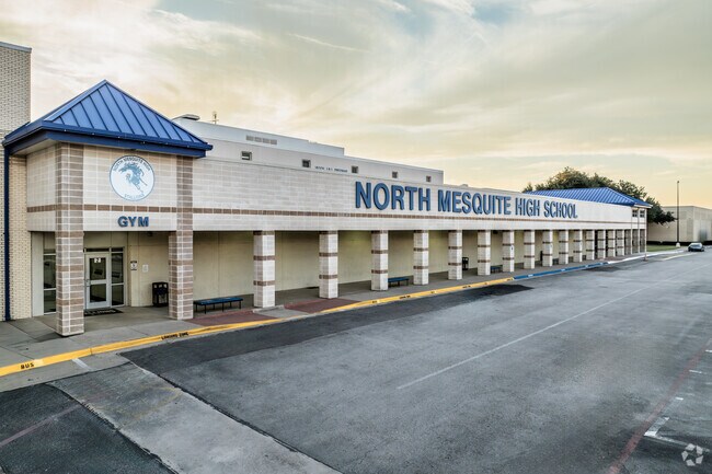 North Mesquite High School serves students with a strong focus on academics and community