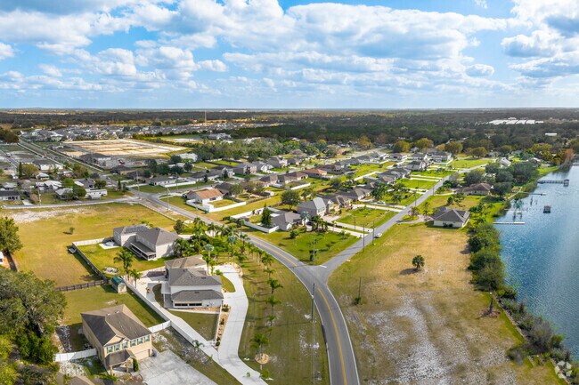 Aerial of Wahneta Neighborhood