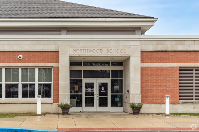 Northwood Elementary School main entrance.