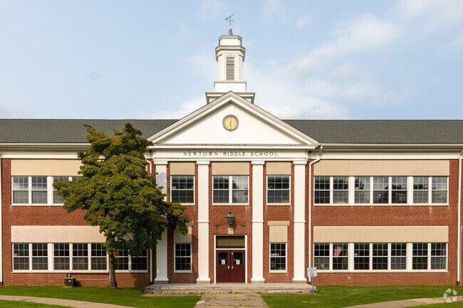 Newtown Middle School serves students grades 6 through 8