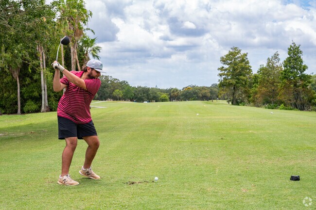 Tee up with friends at nearby Mangrove Bay and Cypress Links Golf Courses.